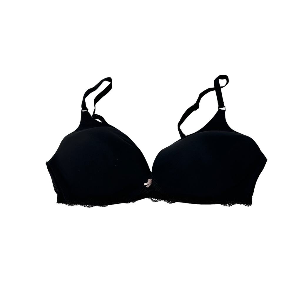 Victoria's Secret Angels Black No Wire Bra 36C